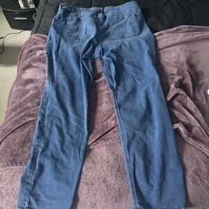 Old Navy Dark Blue Straight-Leg Jeans